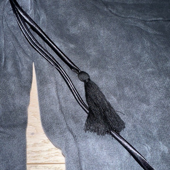 NWT Something Navy Paper bag sweatpants - Picture 11 of 14